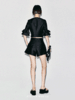 【巴黎故事】压褶设计光泽感A字短裤 商品缩略图3