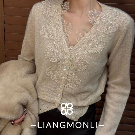 【预售7天】良木礼山羊绒开衫（3662F) 商品图0