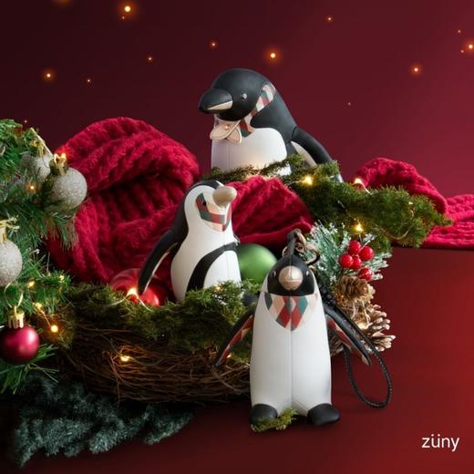 Zuny 企鹅 动物手工皮质书档创意公仔节日礼物摆件生日礼品 商品图4