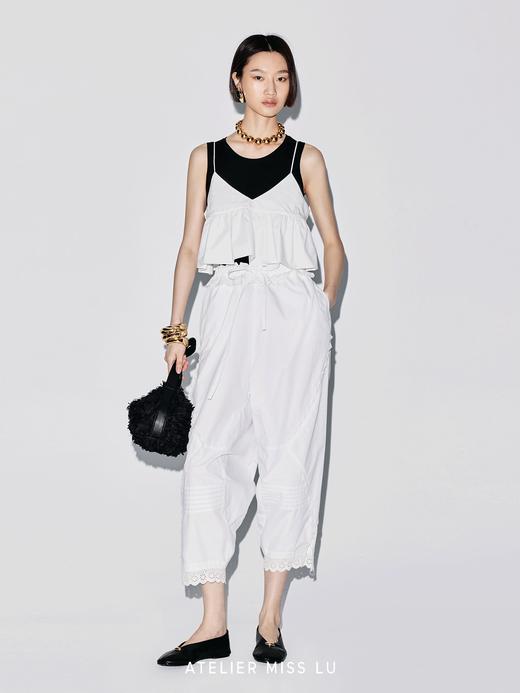 【夏日浮游】立体下摆造型吊带上衣 商品图1