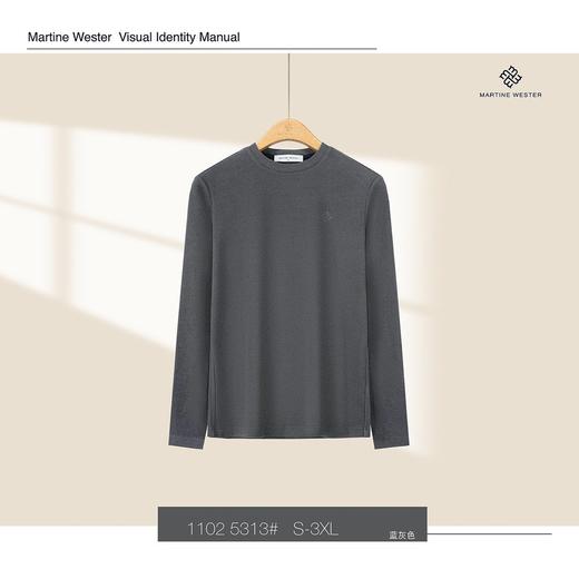 MartineWester男式加厚德绒圆领长袖打底衫11025313 商品图3