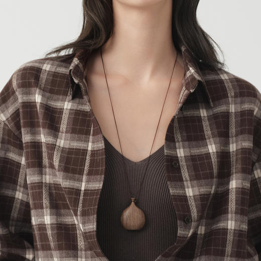 初棉磨毛格纹衬衫 | 舒适质感、复古随性、时尚休闲【HZ】 商品图3