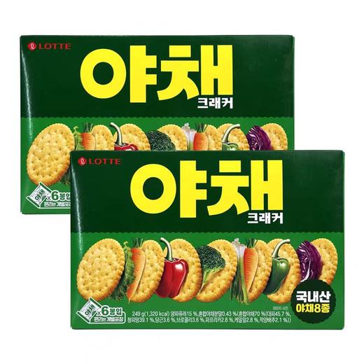 乐天蔬菜饼干249g야채크래커249g 商品图1