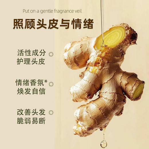 SukGarden生姜香柠檬精油洗发乳-800g 商品图3