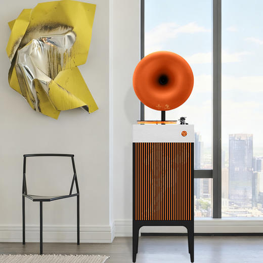 Fennessy/梵尼诗 专业黑胶机 I5 致敬徐悲鸿骏影联名黑胶唱片机现代HiFi留声机音响 商品图4