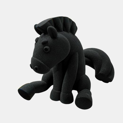 杨晨《马马福福》硅砂雕塑 商品图0