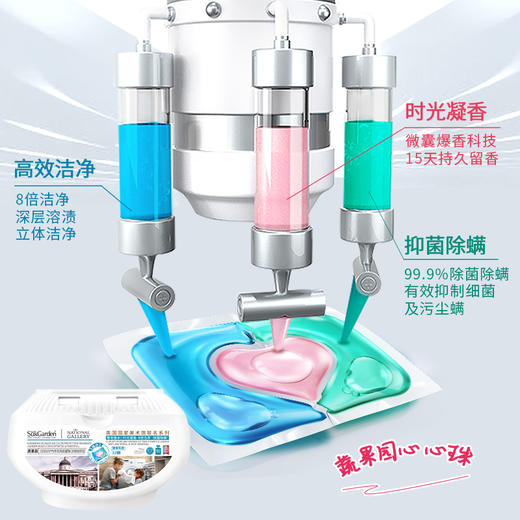 SukGarden蔬果园3D炫彩护色香氛洗衣凝珠-10g×32颗 商品图3