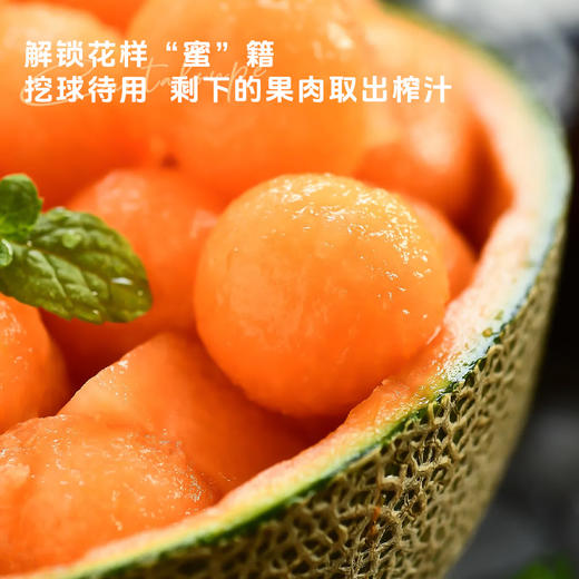 【海南哈密瓜】皮薄肉厚脆甜多汁 一口沦陷~ 商品图2