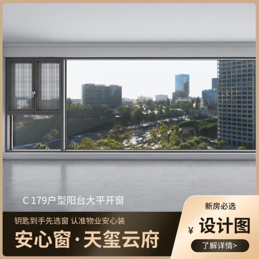 C179户型_景观阳台改造效果图+设计图_仅作展示 非购买链接【重庆】【保利天玺云府】 商品图2