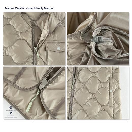 MartineWester男式无领葫芦型鹅绒背心马甲11085381 商品图6