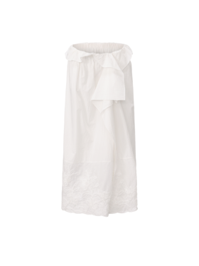 【云朵情书】飘片设计立体刺绣肌理拼接半裙