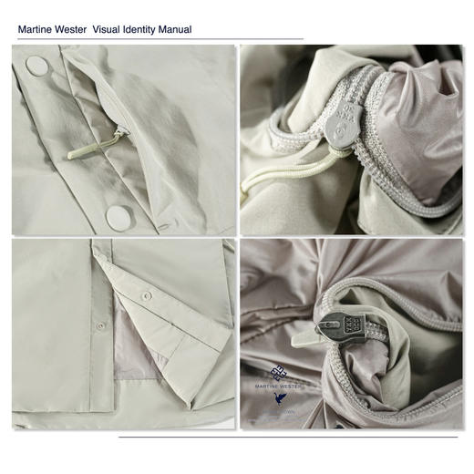 MartineWester男款平纹面料内绗线翻领鹅绒服11085386 商品图6