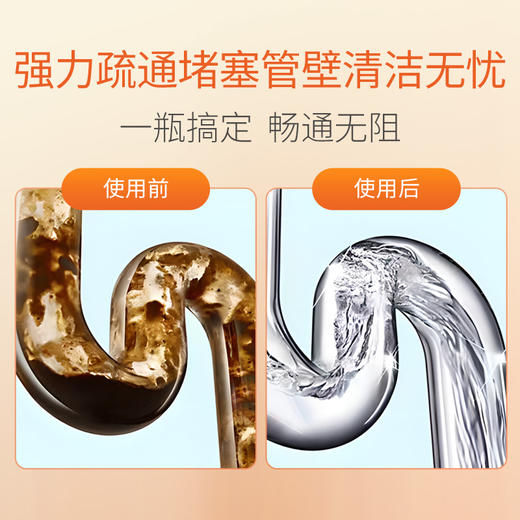 SukGarden蔬果园强效管道疏通啫喱-500g 商品图3