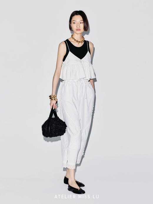 【夏日浮游】立体下摆造型吊带上衣 商品图4