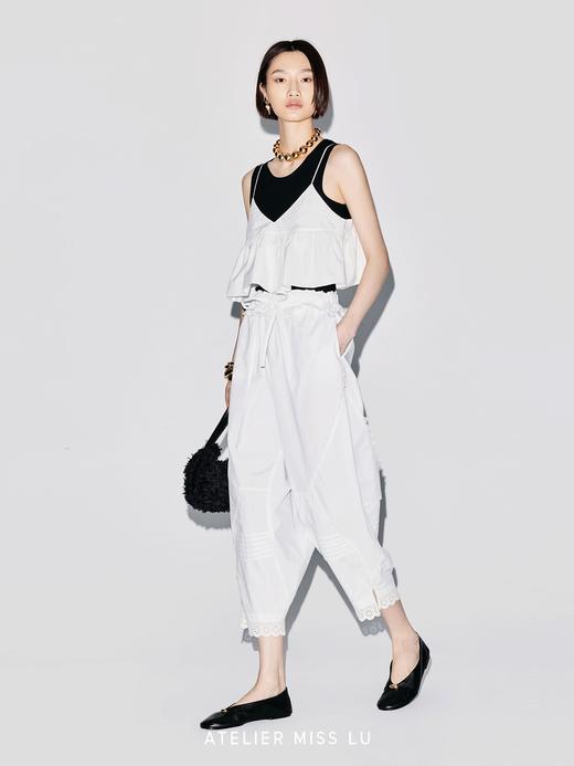 【夏日浮游】立体下摆造型吊带上衣 商品图3