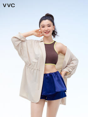 VVC抽褶收腰防晒西服 UPF2000+