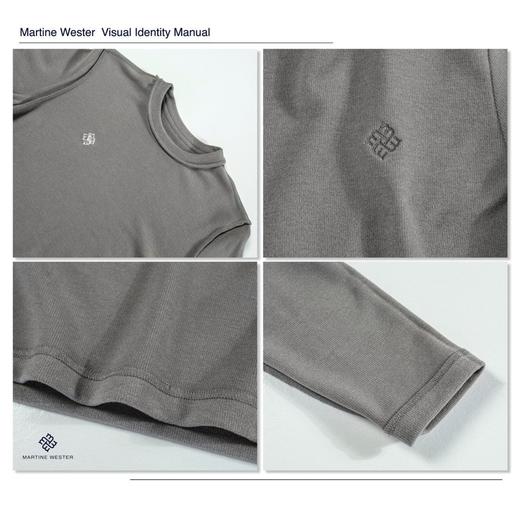MartineWester男式加厚德绒圆领长袖打底衫11025313 商品图7