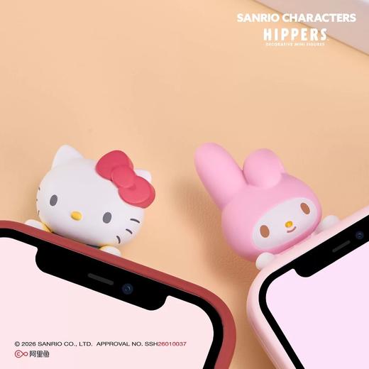 Sonny Angel 三丽鸥 家族趴趴系列盲盒潮玩公仔汽车屏幕手机壳办公桌面装饰摆件 商品图1