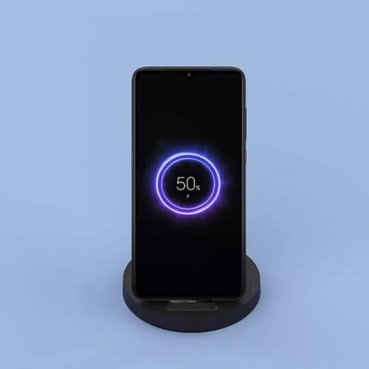 MIUI小米立式无线充电器通用快充20W搭配27W快充头闪充支持安卓 商品图1