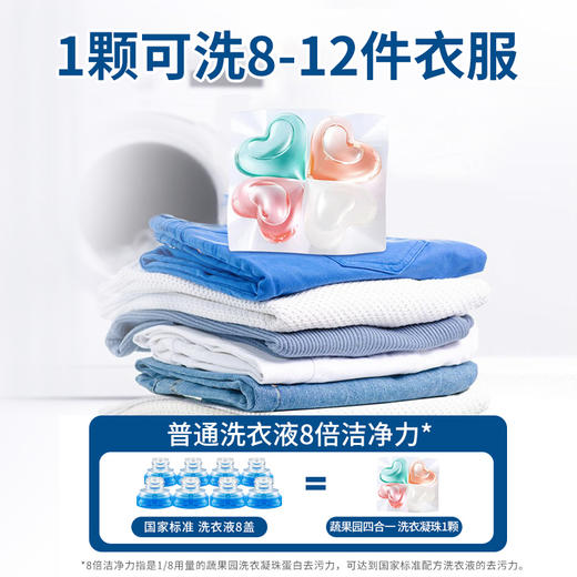 SukGarden蔬果园幸福四叶草香氛洗衣凝珠（联名系列）线下版-10g×52颗 商品图5