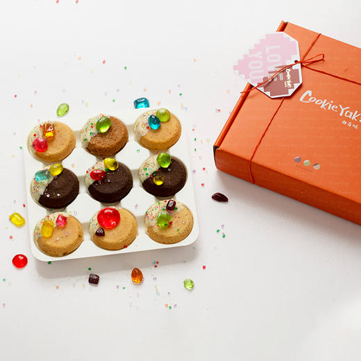 全国配送｜2026情人节「宝石恋人」曲奇烧礼盒（9枚/盒） 商品图3