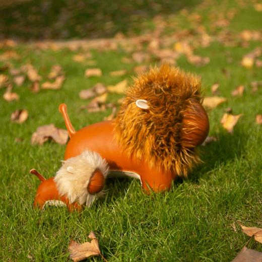 Zuny 动物手工缝制狮子摆件 狮子座礼物 生日礼物 家居摆件 商品图1