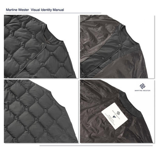 MartineWester女款侧拉链落肩无领鹅绒服11383890 商品图2