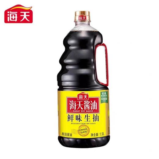 海天鲜味生抽 1.9L*6瓶/件 商品图1