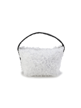 【胡桃夹子】重工立体花瓣肌理饭盒手提包