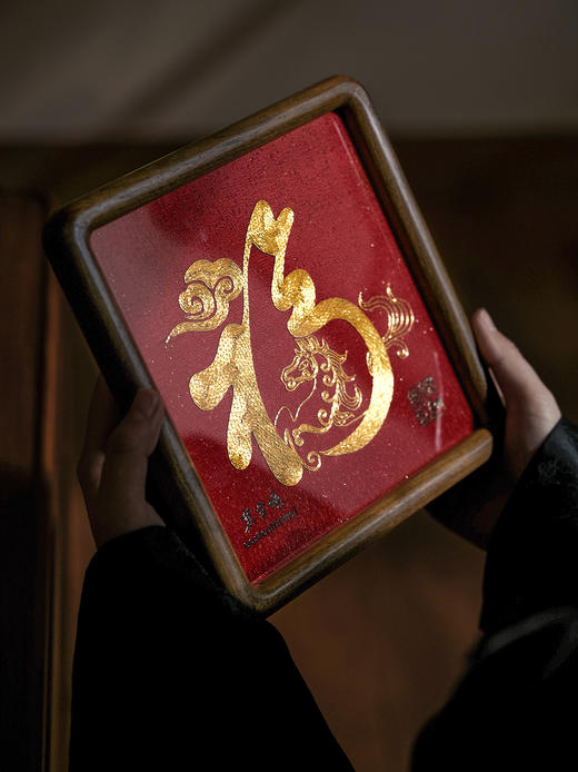 盛唐牡丹 | 卢梅红骏珍绣礼福字刺绣[特价品] 商品图5