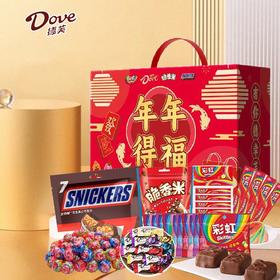 德芙年年得福礼盒688g