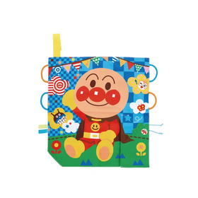 万代 Bandai 面包超人多功能手部训练小布毯玩具BANC449445