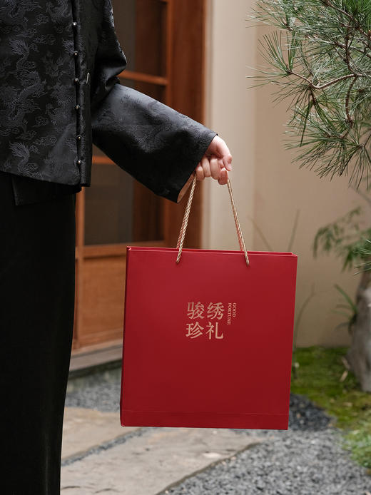 盛唐牡丹 | 卢梅红骏珍绣礼福字刺绣[特价品] 商品图8