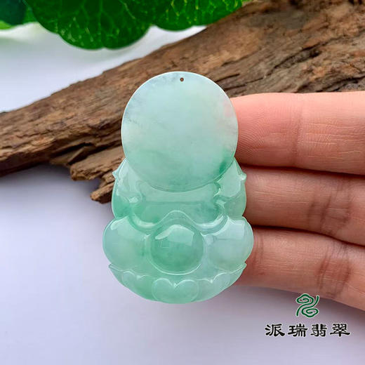 派瑞翡翠 翡翠观音 糯种 飘翠 商品图1