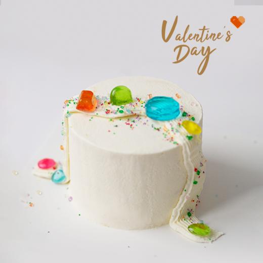 2026情人节「宝石恋人」白草莓百利甜味蛋糕 商品图1