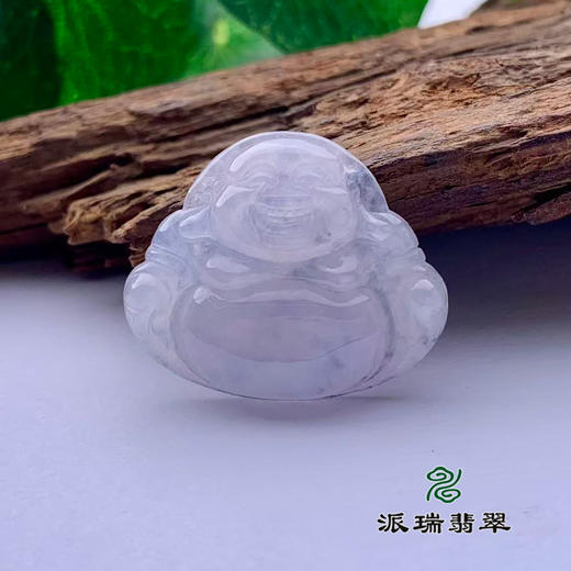 派瑞翡翠 翡翠佛 糯种 白色 商品图0