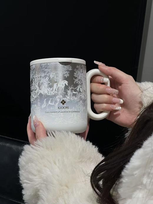 （套装）GOOM咖啡保温杯男女高颜值便携吸管水杯25新款马上来系列车载杯子 商品图7