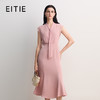 EITIE爱特爱收腰V领显瘦轻礼服优雅大气鱼尾裙摆连衣裙2026春新款8577215 商品缩略图1