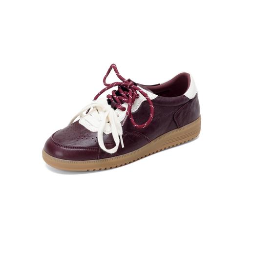 【羊皮革】西村名物2026年春季新款舒适透气厚底防滑系带板鞋小白鞋T26AM18101 商品图10