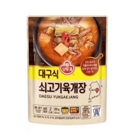 오뚜기 대구식 쇠고기육개장500g