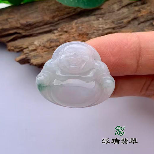 派瑞翡翠 翡翠佛 糯种 飘翠 商品图2