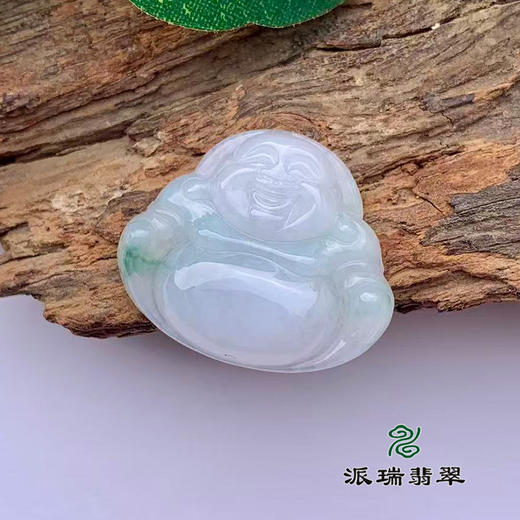 派瑞翡翠 翡翠佛 糯种 飘翠 商品图1
