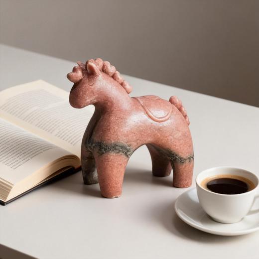 窦付坤《马上开心》石材888版—多色 商品图6