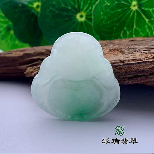 派瑞翡翠 翡翠佛 糯种 飘翠 商品图2