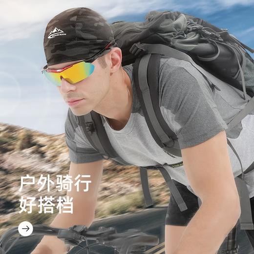 GOLOVEJOY 夏季防晒跑步内衬透气户外骑行运动吸汗速干冰丝帽 均码 商品图0
