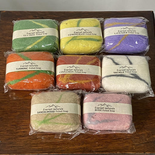 尼泊尔手工羊毛毡精油皂冷制皂 K031 商品图0