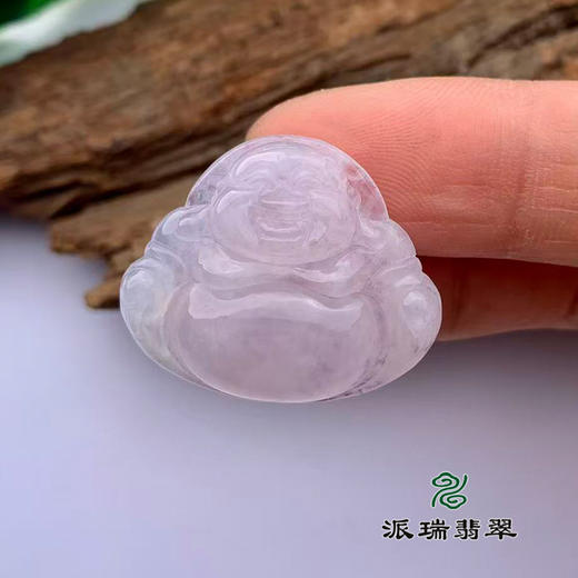 派瑞翡翠 翡翠佛 糯种 白色 商品图2