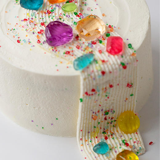 2026情人节「宝石恋人」白草莓百利甜味蛋糕 商品图4