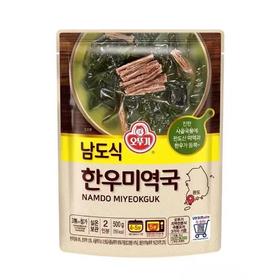 不倒翁 南岛韩牛海苔汤500g  오뚜기 남도식한우미역국500g