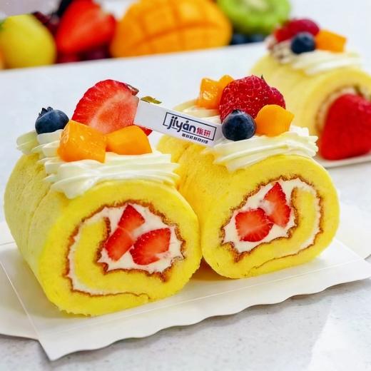 下午茶系列 之 草莓瑞士卷 商品图0